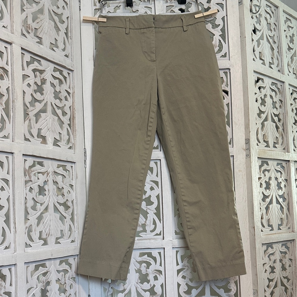Worthington Straight Leg Pants in Khaki
